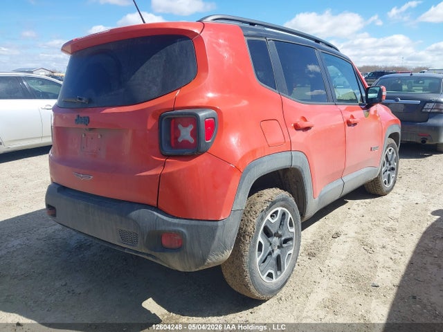 Aukcja sprzedaży 2016 Jeep Renegade Trailhawk, vin: ZACCJBCTXGPC92854, numer aukcji: 12604248