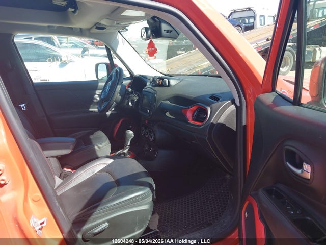 Aukcja sprzedaży 2016 Jeep Renegade Trailhawk, vin: ZACCJBCTXGPC92854, numer aukcji: 12604248