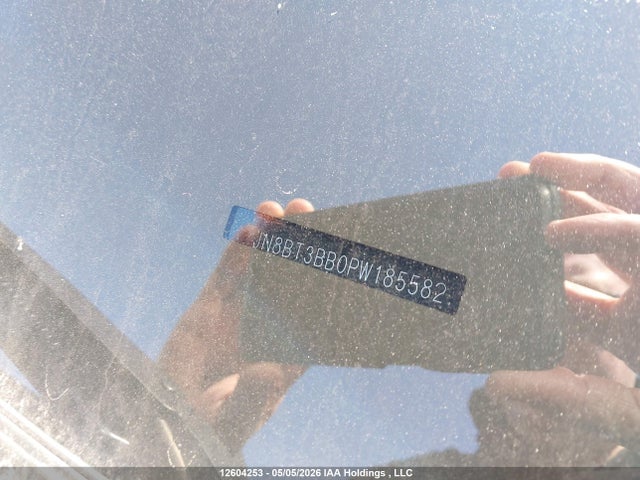 JN8BT3BB0PW185582 Nissan Rogue Sv Midnight Edition/sv Moonroof