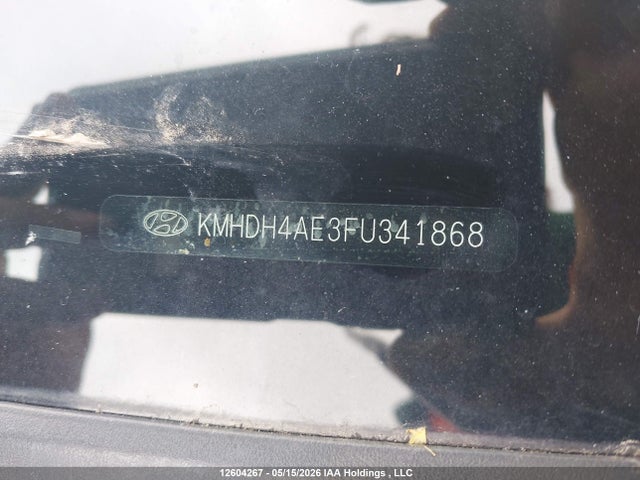 12604267 :رقم المزاد ، KMHDH4AE3FU341868 vin ، 2015 Hyundai Elantra Sport Appearance مزاد بيع
