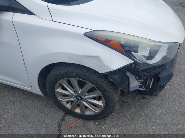12604267 :رقم المزاد ، KMHDH4AE3FU341868 vin ، 2015 Hyundai Elantra Sport Appearance مزاد بيع