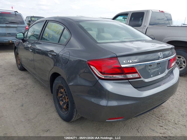 2013 Honda Civic Lx მანქანა იყიდება აუქციონზე, vin: 2HGFB2E4XDH012512, აუქციონის ნომერი: 12604271