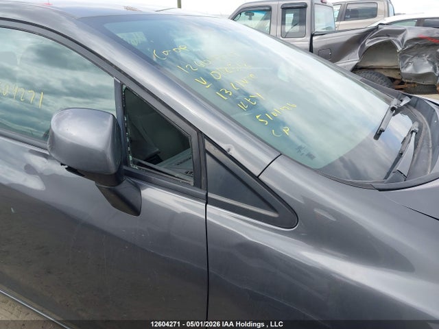 2013 Honda Civic Lx მანქანა იყიდება აუქციონზე, vin: 2HGFB2E4XDH012512, აუქციონის ნომერი: 12604271