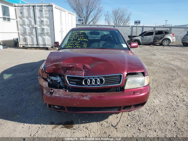 12604275 :رقم المزاد ، WAUCB28D5WA257567 vin ، 1998 Audi A4 1.8t Quattro مزاد بيع