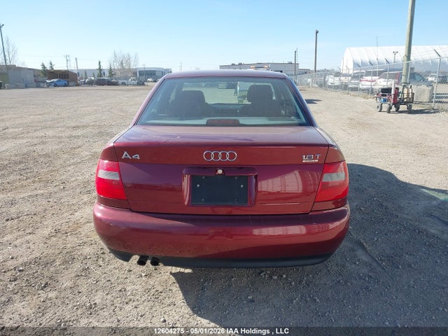 12604275 :رقم المزاد ، WAUCB28D5WA257567 vin ، 1998 Audi A4 1.8t Quattro مزاد بيع