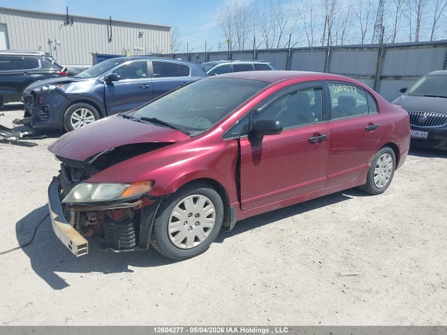 Aukcja sprzedaży 2008 Honda Civic Dx, vin: 2HGFA16288H012203, numer aukcji: 12604277
