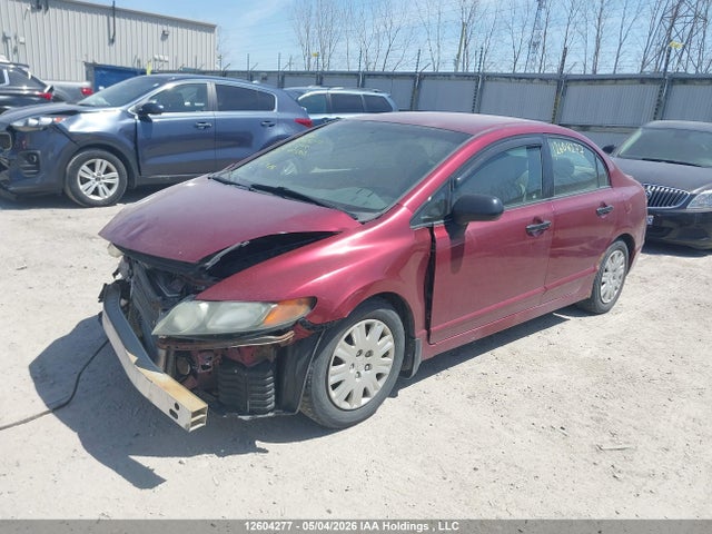 Aukcja sprzedaży 2008 Honda Civic Dx, vin: 2HGFA16288H012203, numer aukcji: 12604277
