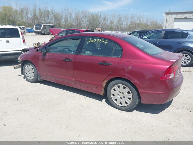 Aukcja sprzedaży 2008 Honda Civic Dx, vin: 2HGFA16288H012203, numer aukcji: 12604277