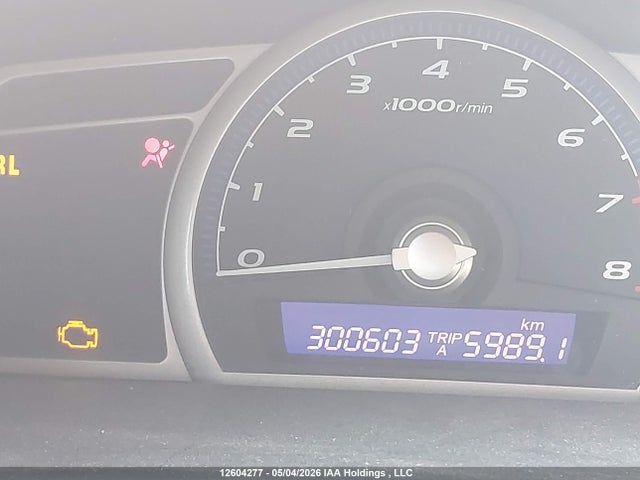 Aukcja sprzedaży 2008 Honda Civic Dx, vin: 2HGFA16288H012203, numer aukcji: 12604277