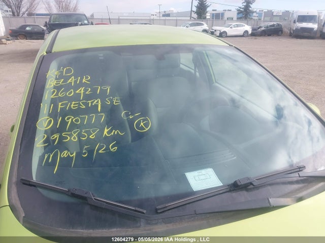 12604279 :رقم المزاد ، 3FADP4EJ7BM190777 vin ، 2011 Ford Fiesta Se مزاد بيع