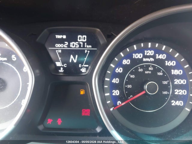 2012 Hyundai Elantra Gls მანქანა იყიდება აუქციონზე, vin: 5NPDH4AE3CH072409, აუქციონის ნომერი: 12604304