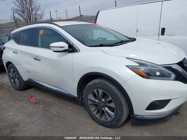 2018 Nissan Murano S/sl/sv/platinum მანქანა იყიდება აუქციონზე, vin: 5N1AZ2MG8JN142075, აუქციონის ნომერი: 12604307