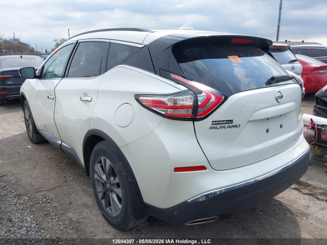 2018 Nissan Murano S/sl/sv/platinum მანქანა იყიდება აუქციონზე, vin: 5N1AZ2MG8JN142075, აუქციონის ნომერი: 12604307