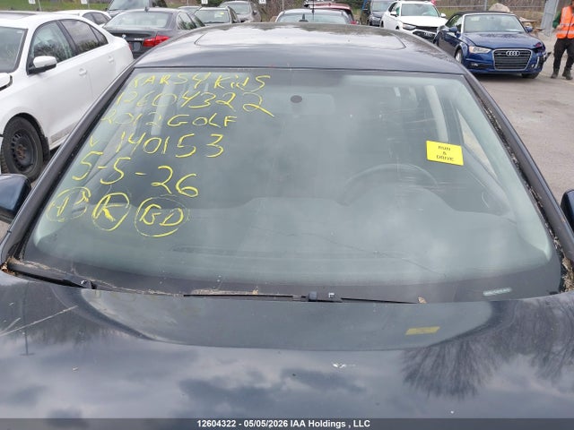 12604322 :رقم المزاد ، WVWDA7AJXCW140153 vin ، 2012 Volkswagen Golf مزاد بيع