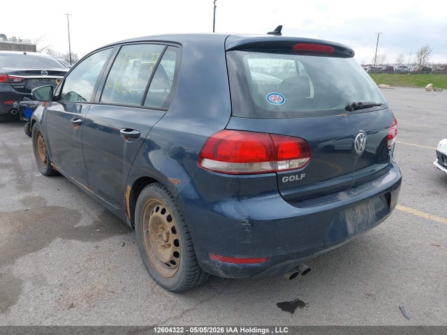 12604322 :رقم المزاد ، WVWDA7AJXCW140153 vin ، 2012 Volkswagen Golf مزاد بيع