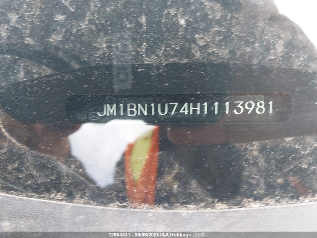 Aukcja sprzedaży 2017 Mazda Mazda3, vin: JM1BN1U74H1113981, numer aukcji: 12604331