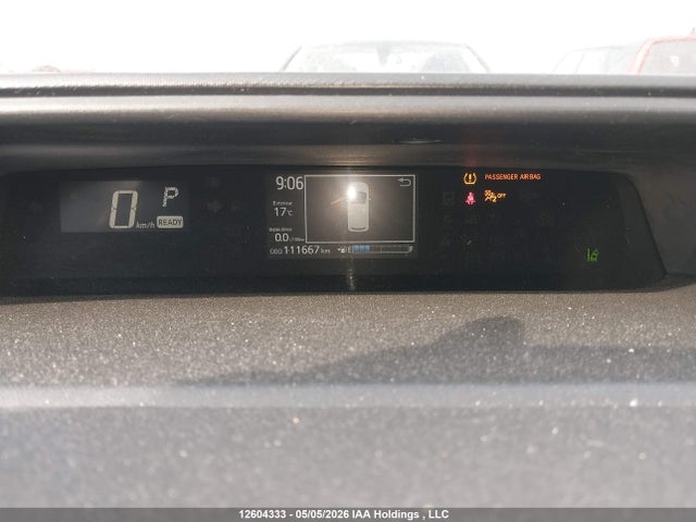 JTDKDTB38J1599277 Toyota PRIUS C