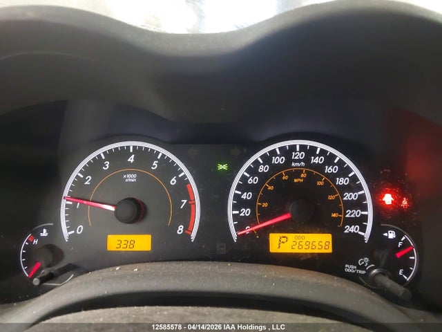 12585578 :رقم المزاد ، 2T1BU4EE3AC192336 vin ، 2010 Toyota Corolla Le مزاد بيع
