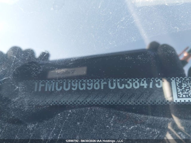 Продаж на аукціоні авто 2015 Ford Escape Se, vin: 1FMCU9G98FUC38475, номер лоту: 12598792