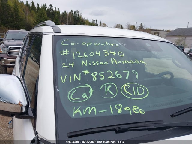 Продаж на аукціоні авто 2024 Nissan Armada Platinum, vin: JN8AY2DB1R9852679, номер лоту: 12604340
