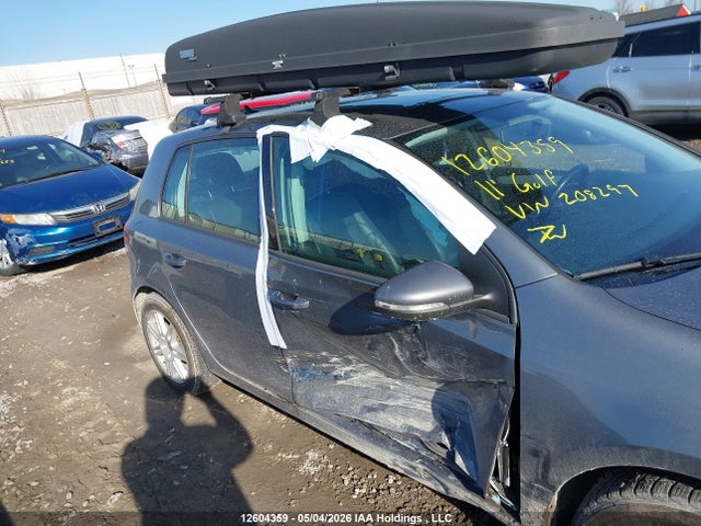 Aukcja sprzedaży 2011 Volkswagen Golf 2.5l Comfortline/2.5l Highline/2.5l Sportline/2.5l Trendline, vin: WVWCA9AJ5BW208297, numer aukcji: 12604359