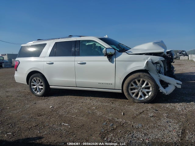 2021 Ford Expedition Max Platinum მანქანა იყიდება აუქციონზე, vin: 1FMJK1MT2MEA77479, აუქციონის ნომერი: 12604361