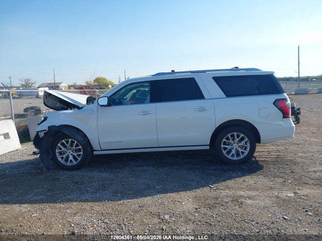 2021 Ford Expedition Max Platinum მანქანა იყიდება აუქციონზე, vin: 1FMJK1MT2MEA77479, აუქციონის ნომერი: 12604361