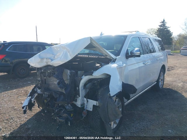 2021 Ford Expedition Max Platinum მანქანა იყიდება აუქციონზე, vin: 1FMJK1MT2MEA77479, აუქციონის ნომერი: 12604361