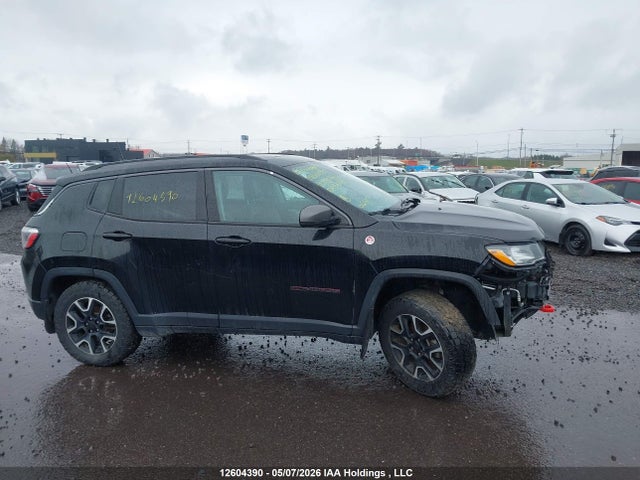 12604390 :رقم المزاد ، 3C4NJDDB9MT583568 vin ، 2021 Jeep Compass Trailhawk مزاد بيع