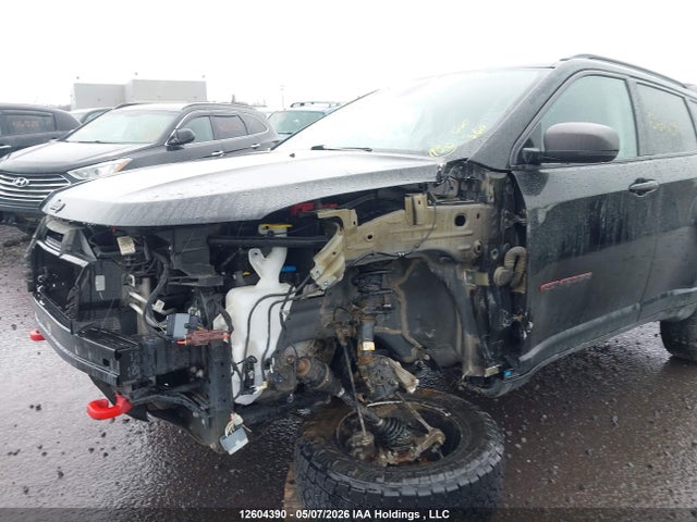 12604390 :رقم المزاد ، 3C4NJDDB9MT583568 vin ، 2021 Jeep Compass Trailhawk مزاد بيع