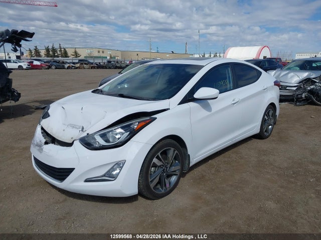KMHDH4AH8GU539325 Hyundai Elantra Gls