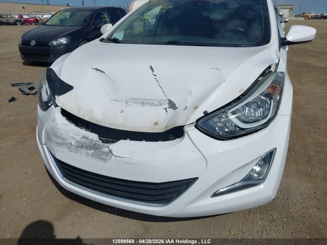 KMHDH4AH8GU539325 Hyundai Elantra Gls