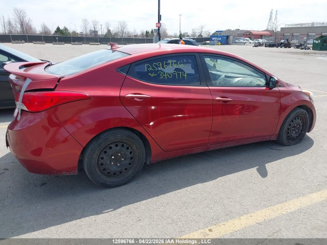 Продаж на аукціоні авто 2013 Hyundai Elantra Gl, vin: 5NPDH4AE3DH340974, номер лоту: 12596766