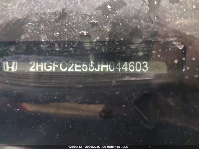Продажа на аукционе авто 2018 Honda Civic Lx, vin: 2HGFC2E56JH044603, номер лота: 12604432