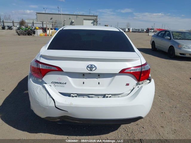 2016 Toyota Corolla S მანქანა იყიდება აუქციონზე, vin: 2T1BURHE0GC555905, აუქციონის ნომერი: 12604441