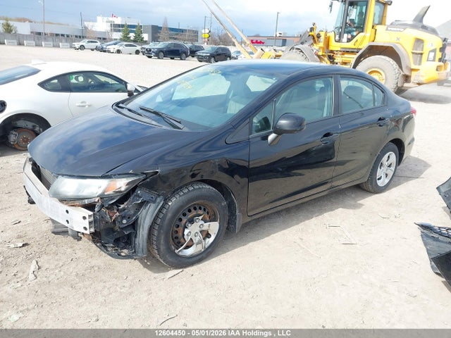 Aukcja sprzedaży 2013 Honda Civic Lx, vin: 2HGFB2E42DH002704, numer aukcji: 12604450