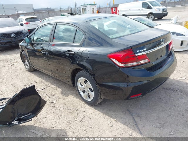 Aukcja sprzedaży 2013 Honda Civic Lx, vin: 2HGFB2E42DH002704, numer aukcji: 12604450