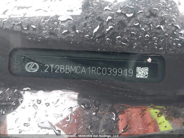 2T2BBMCA1RC039919 Lexus Rx 350h