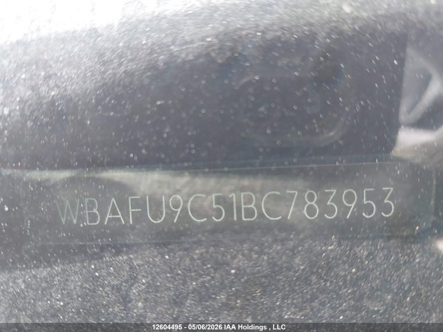 Aukcja sprzedaży 2011 Bmw 5 Series, vin: WBAFU9C51BC783953, numer aukcji: 12604495