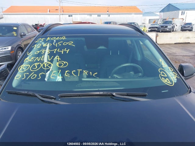 Продажа на аукционе авто 2025 Hyundai Kona Electric Preferred With Trend Package, vin: KM8HD3A67SU033144, номер лота: 12604502