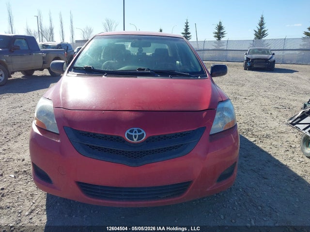 12604504 :رقم المزاد ، JTDBT923481250424 vin ، 2008 Toyota Yaris مزاد بيع