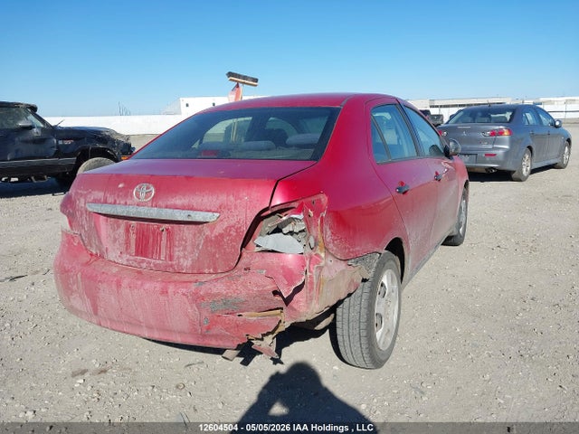 12604504 :رقم المزاد ، JTDBT923481250424 vin ، 2008 Toyota Yaris مزاد بيع