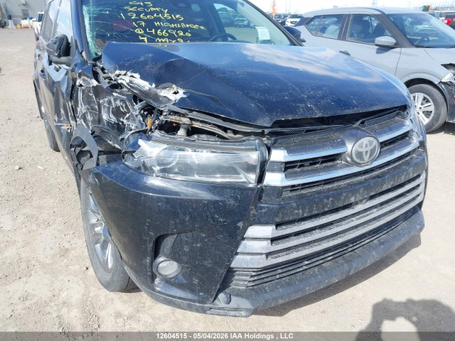 12604515 :رقم المزاد ، 5TDDZRFH0HS466920 vin ، 2017 Toyota Highlander Limited مزاد بيع