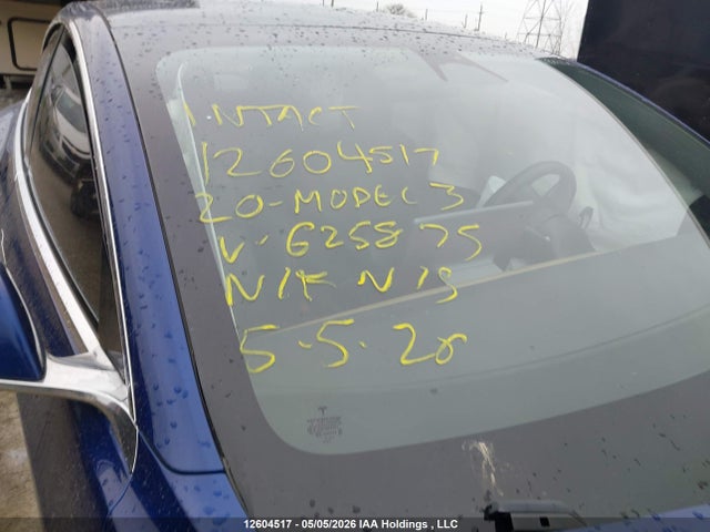 Tesla MODEL 3 2020 5YJ3E1EA3LF625875 Image 11