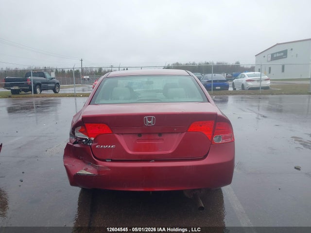 Aukcja sprzedaży 2006 Honda Civic Lx, vin: 2HGFA16506H035093, numer aukcji: 12604545