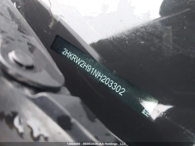 2HKRW2H91NH203302 Honda Cr-v Black Edition/touring