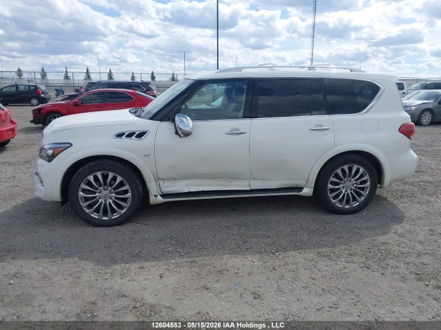 12604553 :رقم المزاد ، JN8AZ2NE9H9160559 vin ، 2017 Infiniti Qx80 Signature/limited مزاد بيع