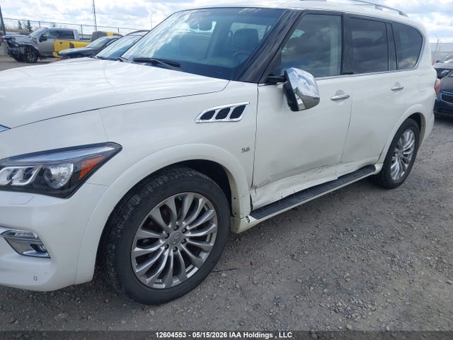 12604553 :رقم المزاد ، JN8AZ2NE9H9160559 vin ، 2017 Infiniti Qx80 Signature/limited مزاد بيع