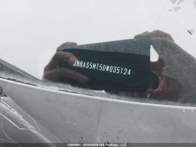 2013 Nissan Rogue S/sv მანქანა იყიდება აუქციონზე, vin: JN8AS5MT5DW035124, აუქციონის ნომერი: 12604561