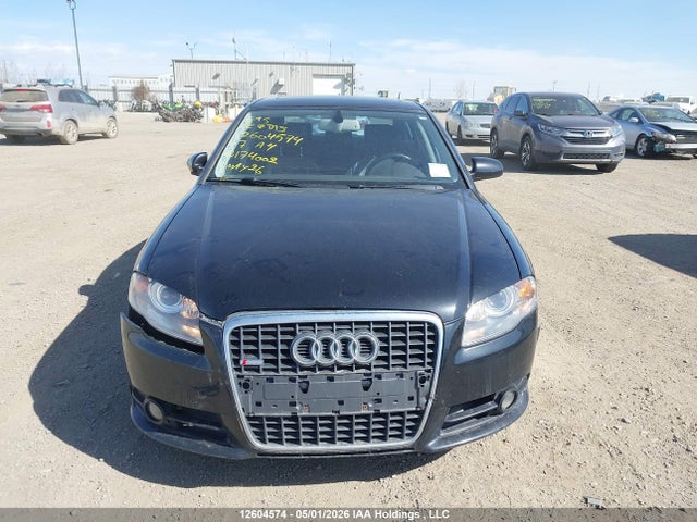 Aukcja sprzedaży 2007 Audi A4 S-line 2.0t Quattro Turbo, vin: WAUEF78E77A174002, numer aukcji: 12604574